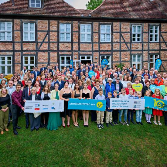 Gruppenfoto Ehrenamtspreis MV 25