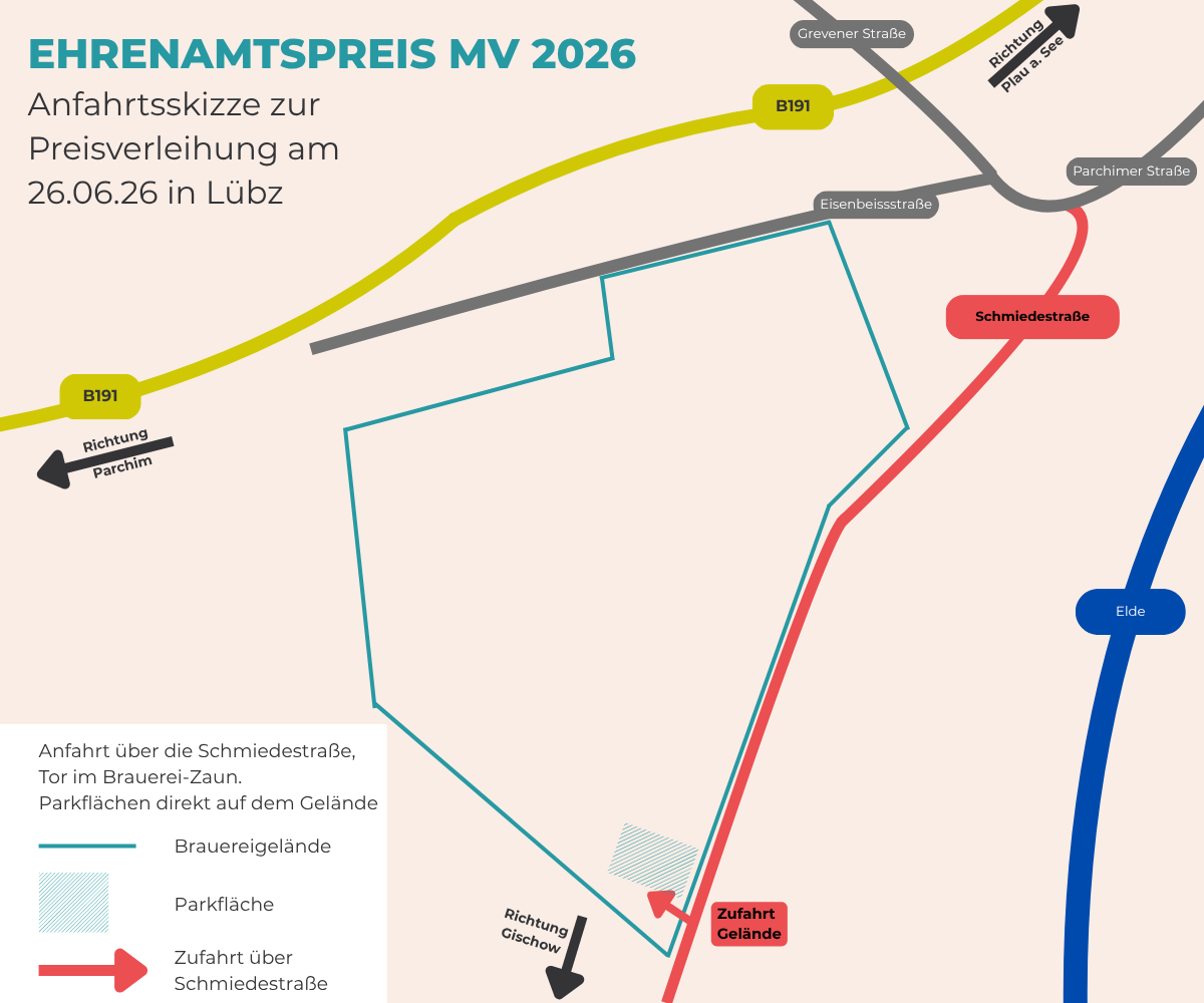 Anfahrt Preisverleihung EAP MV 2026 � EAS MV 2026 Anfahrt Preisverleihung EAP MV 2026