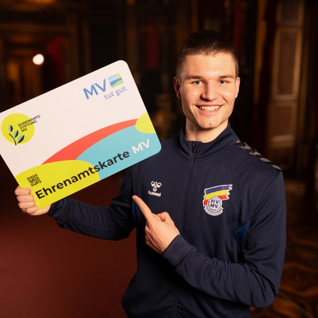 Luis Schünemann Ehrenamtskarte MV