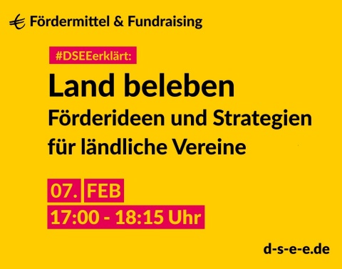 DSEE_Land beleben Symbolbild Weiterbildung