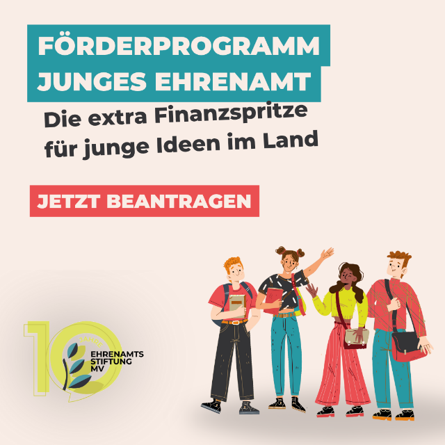 Junges-Ehrenamt-Foerderprogramm � EAS MV 2025 Junges-Ehrenamt-Foerderprogramm