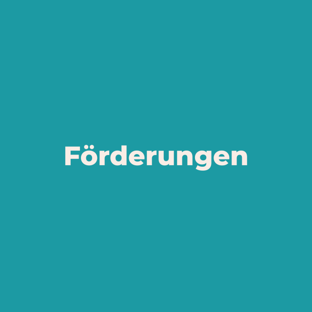 Förderungen Kachel