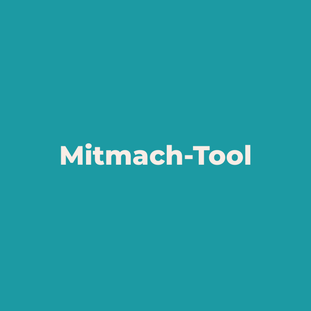 Mitmach-Tool Kachel