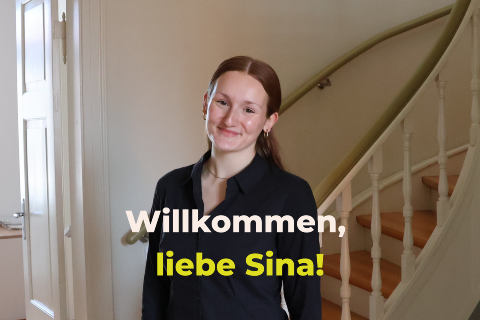 Willkommen, liebe Sina!
